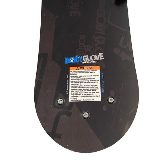 Body Glove Wakeboard With Bindings Y2K 2000's Vintage - Picture 4 of 14